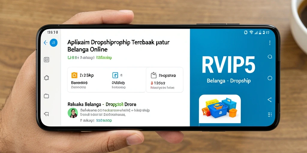 Tampilan antarmuka pengguna RVIP5 yang sederhana dan efisien.